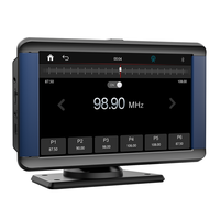 Universal 7 pulgadas pantalla táctil coche estéreo HD IPS inalámbrico Carplay Android Auto Mirror Link portátil coche Radio Carplay
