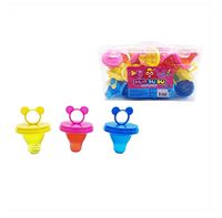 Offre Spéciale Jelly Pop Rocks Vente en gros Pouding à la gelée en forme de mamelon Gelée de fruits mélangés avec des bonbons à éclater