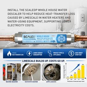 ScaleDp Solución descalcificadora de agua residencial sin sal Sistema antiincrustante IPSE - Product Image 6