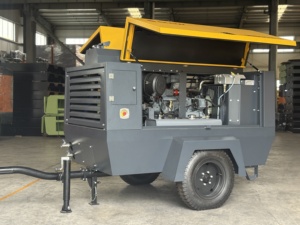 GLGW 400cfm 8bar Cummins 4BT 93kw <span class=keywords><strong>compresor</strong></span> de aire móvil diésel <span class=keywords><strong>con</strong></span> <span class=keywords><strong>martillo</strong></span> Jack para demolición minera - Product Image 2