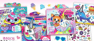 定制多功能彩色搞笑儿童画精装素描本 - Product Image 6