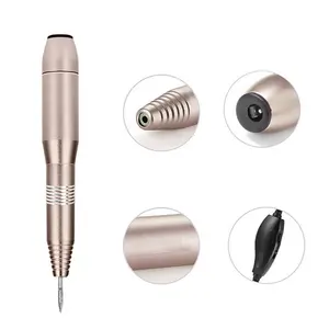 Atacado Pedicure Manicure Máquina 12W Micro Motor Portátil Pen Forma Electric Nail Broca