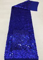 Nouveau sac en tissu de dentelle 100 % polyester, résistant à l'abrasion, avec motif floral tricoté, broderie de perles et sequins, et design en maille élastique.