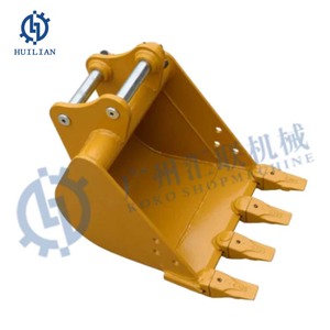 Accessoires d'excavatrice 5t 6t 7t 8t 9t 10t 11t 12t 13t 14t 15t 16t 17t 18t 19t 20t DH55G <span class=keywords><strong>R80G</strong></span> R110-7 305 Grattage rotatif seau - Product Image 2