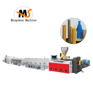 Ligne de production automatique de tuyaux d'égout en PVC UPVC à double vis avec pompe, moteur et boîte de vitesses - Product Image 3