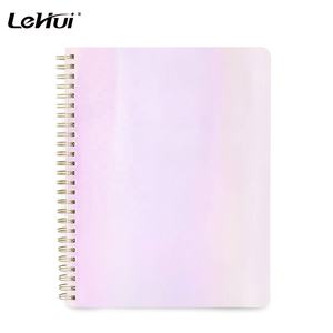 Alta calidad 160 páginas forradas 9X7 pulgadas colorido borrador en bruto Mini cuaderno espiral con bolsillos para la escuela y los viajes - Product Image 4