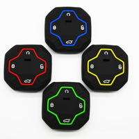 Étui de protection de clé de voiture en silicone à 4 boutons étui de protection de clé à distance pour Chery Jetour T2 Traveler 2023 2024