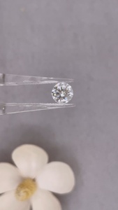 Diamant de laboratoire certifié IGI 0,5 carat 1 carat 2 carats Couleur D Pureté VVS2 Forme Ronde Diamant en vrac HPHT CVD Diamant de laboratoire - Product Image 3