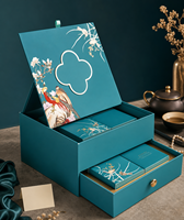 Boîte cadeau pliable personnalisée avec logo imprimé, doublure en mousse et fermeture magnétique pour bijoux, cosmétiques, emballage de vente au détail