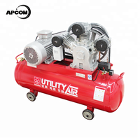 Compresseur d'air à piston sans huile 200/220/300/500L, 1,5KW-7,5KW, capacité et couleur du réservoir personnalisables