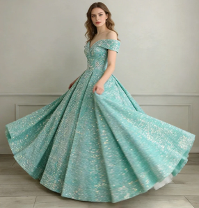<span class=keywords><strong>Robe</strong></span> <span class=keywords><strong>de</strong></span> Quinceañera scintillante à épaules dénudées, <span class=keywords><strong>robe</strong></span> <span class=keywords><strong>de</strong></span> bal, robes <span class=keywords><strong>de</strong></span> <span class=keywords><strong>mariée</strong></span>, robes <span class=keywords><strong>de</strong></span> soirée entièrement pailletées pour événements formels - Product Image 1