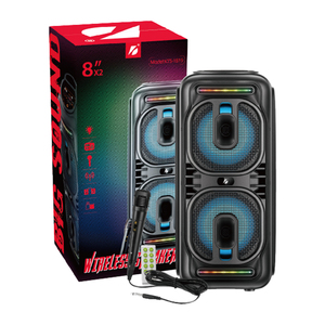 KTS-1819วิทยุไร้สาย AM FM สเตอริโอแบบพกพาลำโพงบูมบ็อกซ์พลังงานแสงอาทิตย์ขนาดเล็กพกพาวิทยุคาราโอเกะแบบพกพา - Product Image 1