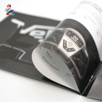 Brochure de qualité supérieure, reliure à point de selle, impression personnalisée de catalogue, processus d'impression 4 couleurs CMYK, papier