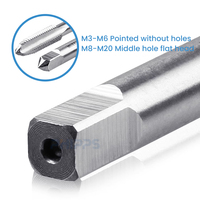 Lot de 3 tarauds coniques métriques HSS M3 DIN 352 pour filetage manuel, pas 1.5, pour fabricants de machines à fileter