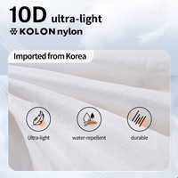 Mobi Garden 400g duvet d'oie blanc momie sac de couchage Kolon tissu léger et compact 0 ° C cote de temps froid