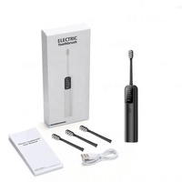 Cepillo de dientes eléctrico con vibración de barrido, resistente al agua, para adultos, ULTRASÓNICO, blanqueamiento dental automático para el hogar, cepillo de dientes eléctrico