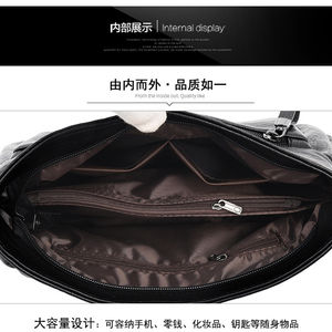 Nuevo bolso de mano de gran capacidad para mujer, bolso de cuero suave, bolso cruzado de lujo para mujer - Product Image 6