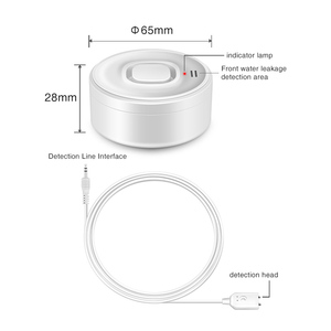 Sensor de Nivel de Agua Inteligente WiFi Tuya, Detector de Inundación e Inmersión en el Hogar, Alarma de Fugas - Product Image 5