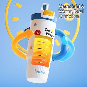 Nuevo Vaso Térmico Gigante de Acero Inoxidable de 800ml con Doble Compartimento para Bebidas, de Alta Calidad y Gran Capacidad, con Pajita para Agua Fresca y Hielo, Ideal para Chicas - Product Image 4