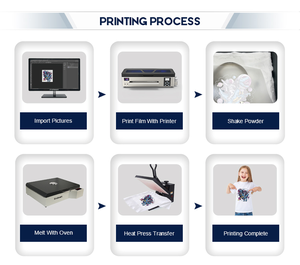 Erasmart A3 <span class=keywords><strong>Epson</strong></span> 390 DTF <span class=keywords><strong>imprimante</strong></span> DTF automatique 13 pouces machine pour T-shirt petite entreprise - Product Image 4