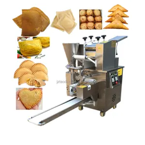 상업 만두 기계 메이커 큰 samosa 만드는 성형 접는 고기 파이 기계 자동 empanada 만드는 기계 가격