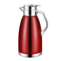 Termo K37 de Acero Inoxidable Negro, Jarra Térmica al Vacío, Termo para Camping, Botella para Agua Caliente y Alimentos, Botella de Agua, Jarra