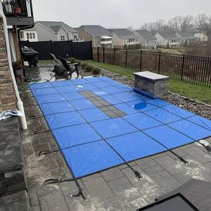 Copertura di Sicurezza Resistente ai Raggi UV per Piscine Interrate, Alta Qualità e Prezzo Conveniente, Dimensioni Personalizzabili - Product Image 1