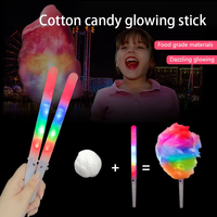 Nouvelle bâtonnet lumineux droit et coloré style guimauve, 28 cm de longueur