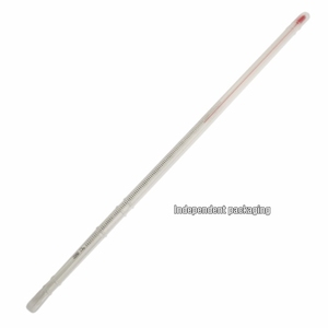 แก้วแอลกอฮอล์เหลวสีแดงและเครื่องวัดอุณหภูมิน้ำมันก๊าดราคา - Product Image 5