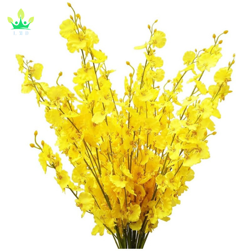 Artificial Flowers Orchids Silk Flowers In Bulk For Wedding Festive Party Home Office Decoration Not Include Vase