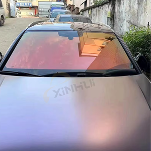 <span class=keywords><strong>Film</strong></span> teinté pour vitres de voiture en PET à changement de couleur, haute transparence, résistant à la chaleur, anti-UV 99%, anti-IR 99%, rejet UV élevé - Product Image 1