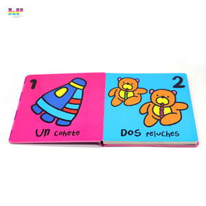 OEM Custom bambini bordo libro educativo per bambini <span class=keywords><strong>letteratura</strong></span> con copertina rigida stampata su carta Offset cartone di carta - Product Image 1