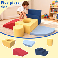 Canapé modulaire pour enfants, blocs de mousse souples, éponge haute densité, non toxique, respectueux de l'environnement, ensemble de jeu intérieur/extérieur pour tout-petits