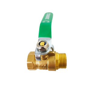 Meilleur prix – Vanne à bille en laiton professionnelle pour eau, filetage femelle et mâle, avec poignée rotative à 180 degrés - Product Image 1