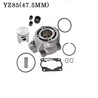 Cilindro de motocicleta CQJB 47,5mm YZ85 YZ80 para Yamaha