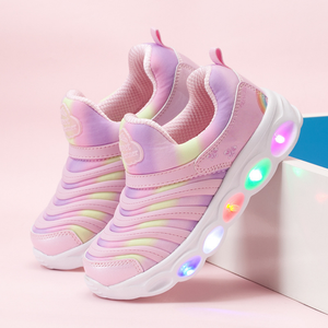 Calzado Deportivo Infantil 2025 de Alta Calidad, Moderno, Transpirable, con Suela Suave y Luces LED, Zapatos Casuales para Correr - Product Image 2