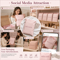 Sacs d'expédition compostables personnalisés de qualité supérieure à livraison rapide pour les marques de mode influenceuses et l'expédition e-commerce à volume élevé