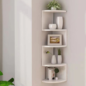 Estante de Almacenamiento para el Hogar, Multi-Nivel, Semicircular, Montado en la Pared, Decorativo, para Libros, Rectangular - Product Image 4