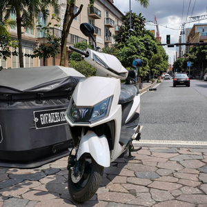 Motocicletta Elettrica a Lunga Autonomia 100km, Motore 800W, Batteria al Litio Rimovibile 72V 20Ah con Caricatore USB per Adulti, Uomini e <span class=keywords><strong>Donne</strong></span> - Product Image 2