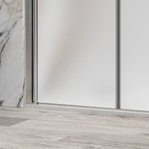 Kamalu KSAL2800AI porta doccia 120cm con 6mm vetro temperato opaco 200h altezza telaio in alluminio - Product Image 4