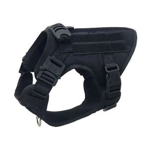 Arnés y correa para perros grandes simples de nailon de alta calidad, resistente, para al aire libre entrenamiento de mascotas, ropa cómoda ajustable - Product Image 2