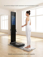 Escáner Corporal 3D, Máquina de Análisis de Salud Corporal Completa, Máquina de Análisis Corporal con IA, Escáner Corporal, Analizador de Salud