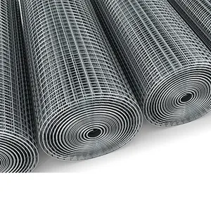 High Quality 6 Gauge 2x2 Stainless Steel Matting Galvanized Welded Wire Mesh Fencing Rolls