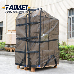 Lưới màu đen tái sử dụng Pallet Bìa tái sử dụng Pallet căng co lại bọc bìa - Product Image 5