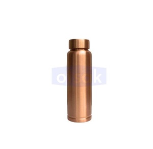 Botella de Agua Reutilizable Ecológica de Cobre Puro, a Prueba de Fugas, Portátil para el Hogar, la Oficina, Viajes, Actividades al Aire Libre e Hidratación Diaria - Product Image 5