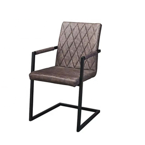 Giữa Thế Kỷ da tự nhiên nhung cổ điển ăn cơm Ghế nhà ăn đồ nội thất phòng ăn sợi nhỏ ăn cơm ghế - Product Image 6