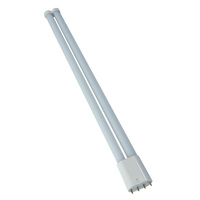 Lampe LED PLL 2G11 à haute efficacité 9W 15W 18W 23W avec diffuseur laiteux, émission à 360 degrés >120lm/W, homologuée UL CE RoHS