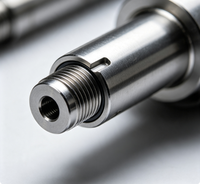 Arbre de transmission usiné CNC en acier allié, arbre de rotor à couple élevé, équipement de soudage automatisé, brochage par électroérosion à fil, sur mesure