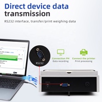 Balance de laboratoire 10kg 0.1g Balance analytique électronique de haute précision avec écran LCD