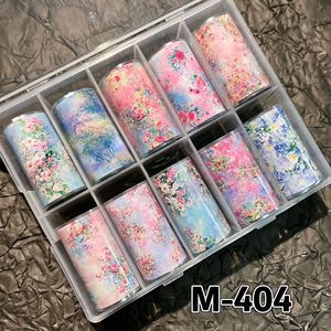 สติ๊กเกอร์ติดเล็บลายดอกไม้ น้ำหนักเบา กระดาษติดเล็บ DIY สำหรับตกแต่งเล็บมืออาชีพ สำหรับร้านทำเล็บ - Product Image 6